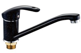 Смеситель для кухни Haiba HB4921-7 чёрный